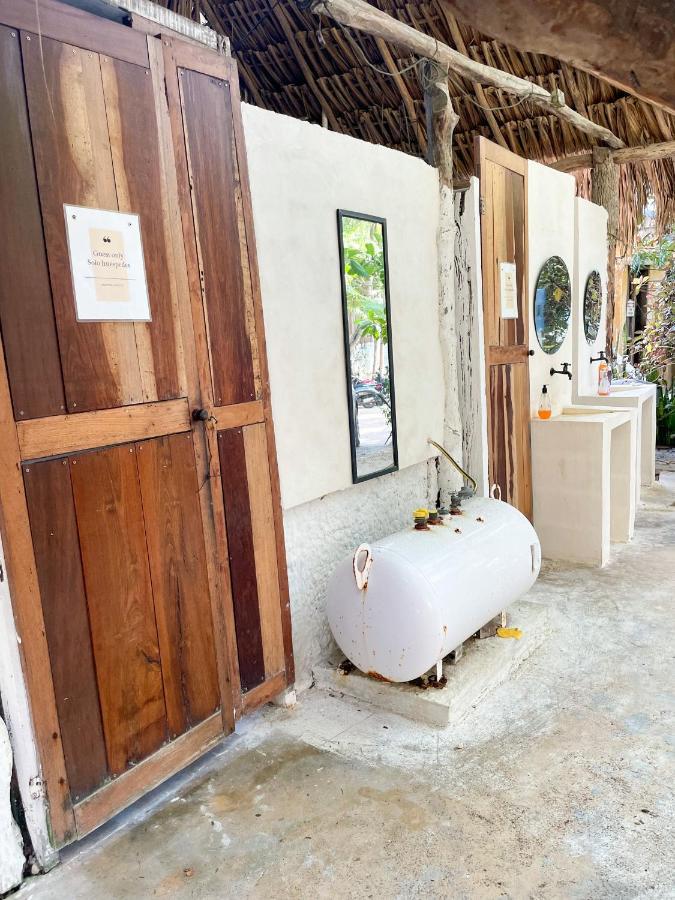 Chavez Eco Beach Camping And Cabanas Tulum Exterior photo