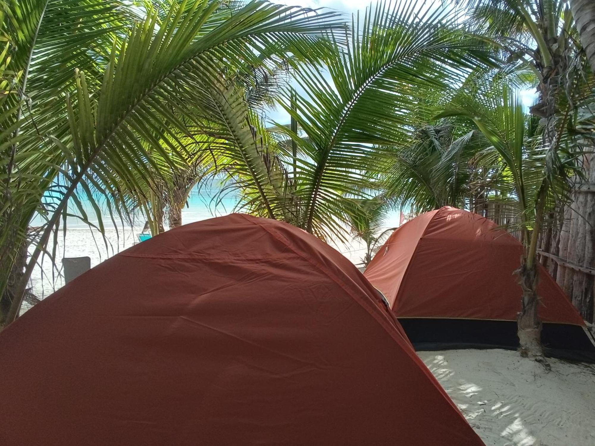 Chavez Eco Beach Camping And Cabanas Tulum Room photo